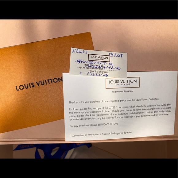 ❌SOLD❌ Authentic Louis Vuitton Python City Steamer PM - Picture 10 of 10